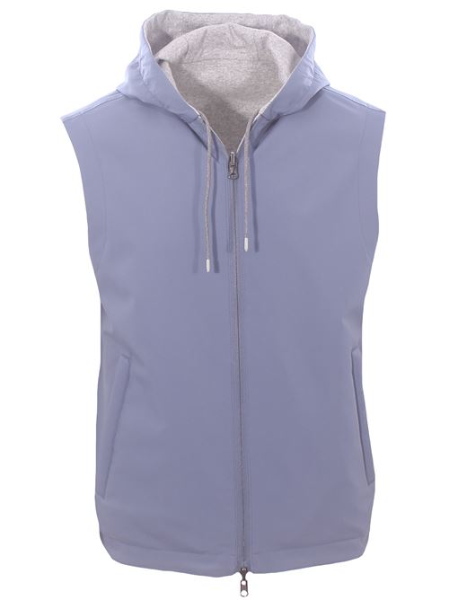 reversible techno cashmere and nylon waistcoat GENT'L MILANO | RICK01-08